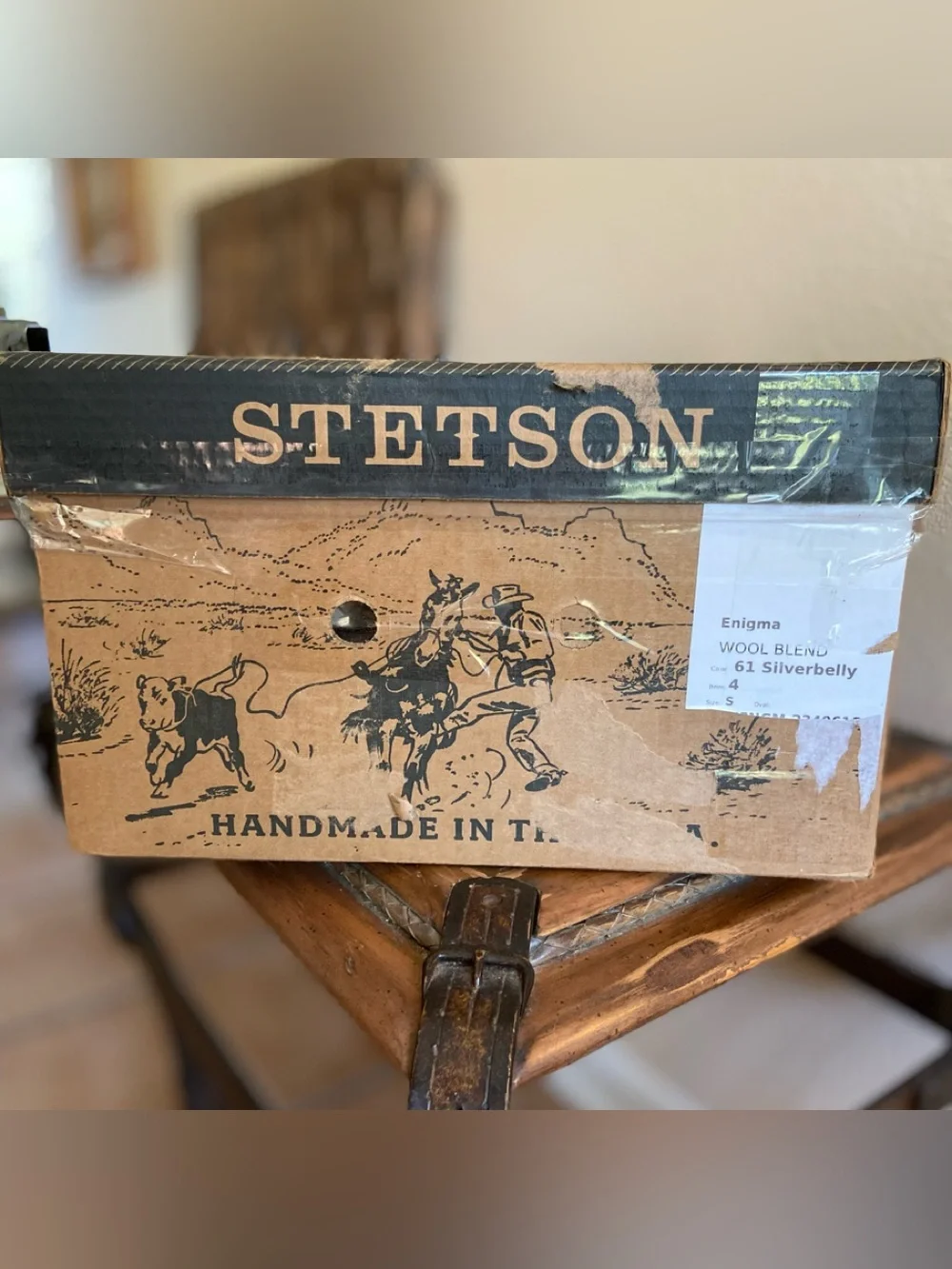 Hat - Western - Stetson - Silverbelly Enigma - Wool Size Small - NIB  Never Worn